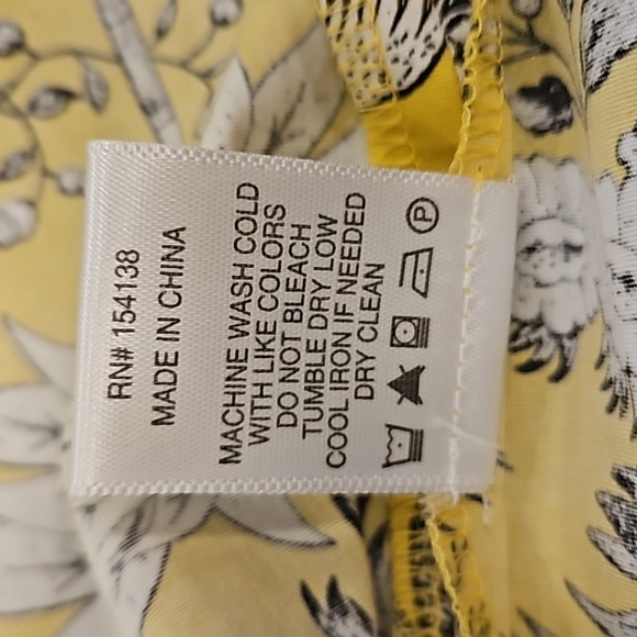 💕STAUD💕 Sea Skirt ~ Yellow Toile 4 NWOT - Picture 9 of 13